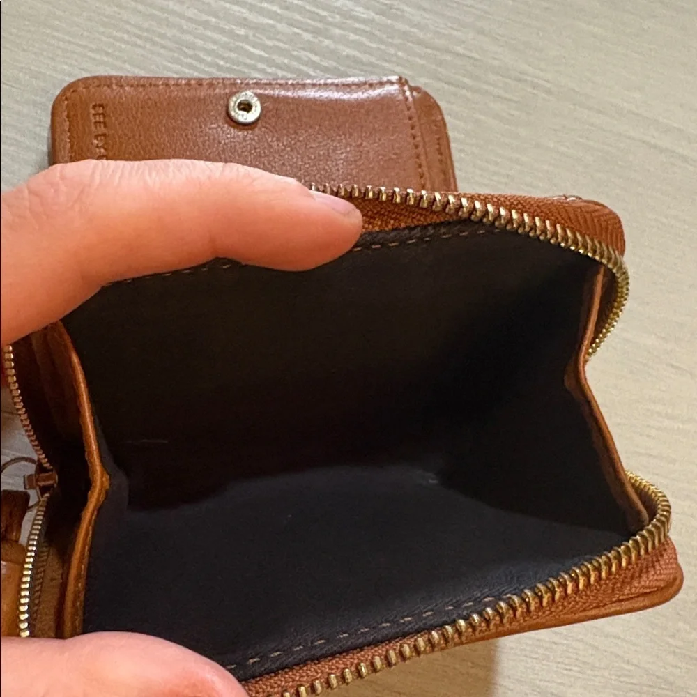 See By Chloe Tan Leather Wallet‎
